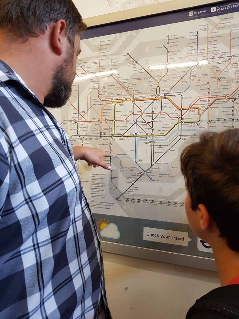 Figuring out Tube Maps for the London Underground