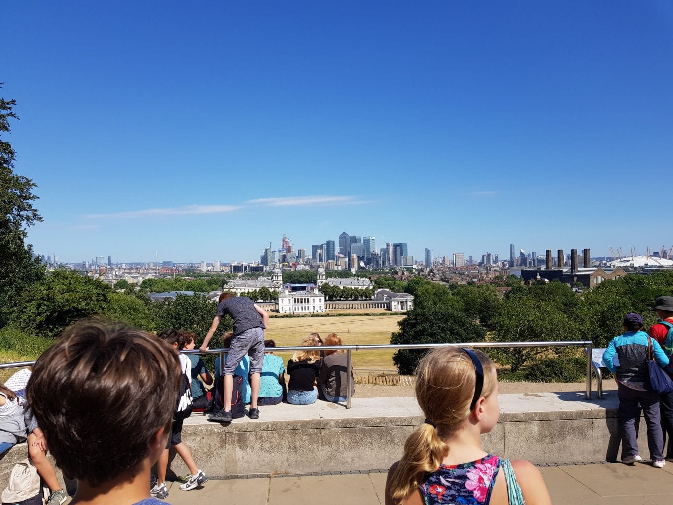 View from ROG in Greenwich Park