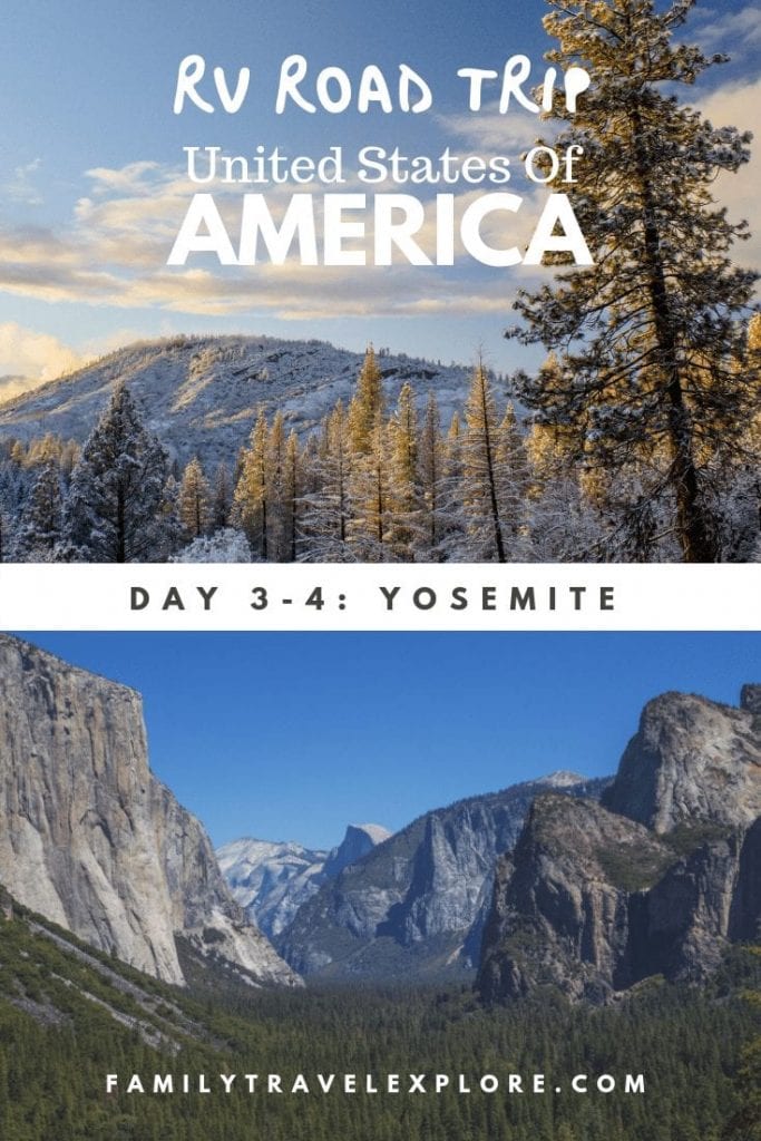 Diary USA Road Trip Day 3-4: Yosemite National Park