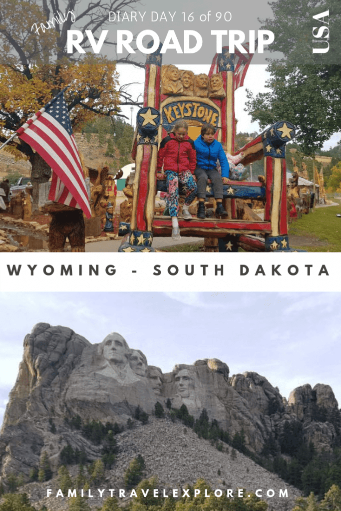 RV Road Trip USA - Wyoming to Mount Rushmore in South Dakota