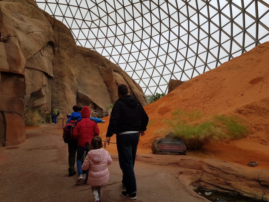 Family Travel Explore at Omaha Zoo's Desert Dome
