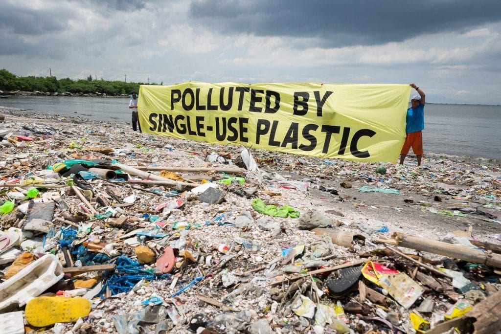 fight plastic pollution now