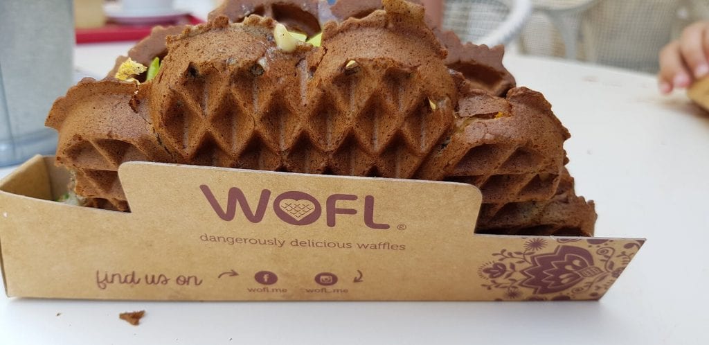 Wofl for the best waffles in Dubai 
