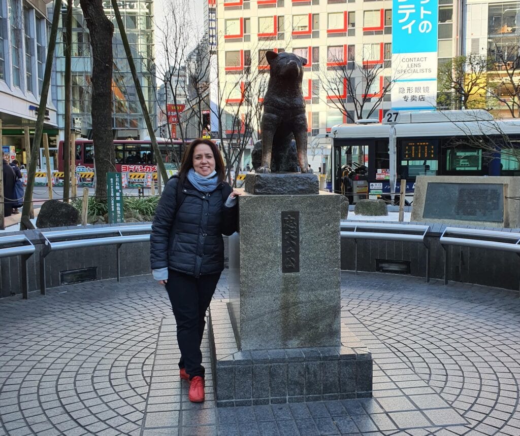 Hachiko Memorial statue Tokyo
